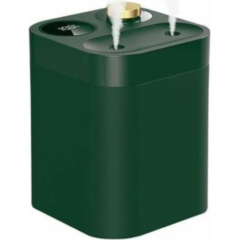Vert Mini Batterie Portative Humidificateur d'air, 28dB Silencieux, Double Buse Pulvérisation, 5 Modes Pulvérisation avec Indicateur de Puissance & Arrêt Automatique (1/5)