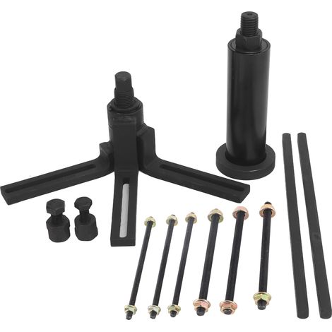 Kit d'installation d'extracteur de carter moteur à bras réglable pour quad et moto (1/5)