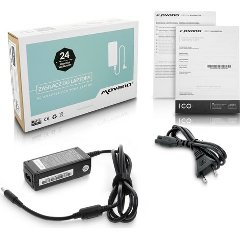 Chargeur pour Dell 19,5 V 2,31 A 45 W 4,5 x 3,0 mm