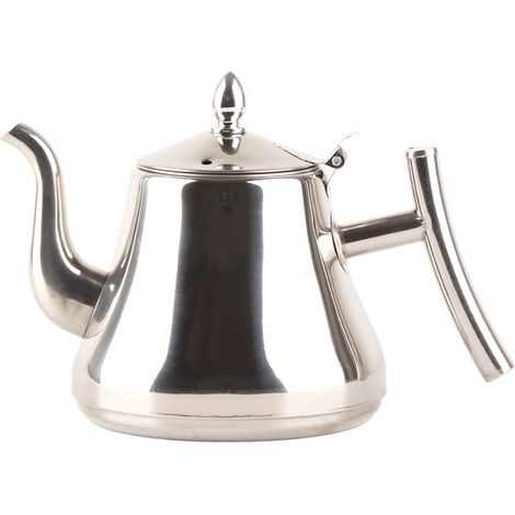 Bouilloire en acier inoxydable de qualité supérieure, théière épaisse et cafetière avec filtre pour hôtel et restaurant, 1,2 L (1/5)