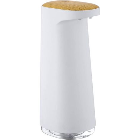 Crezuo 450ml Automatischer Seifenspender mit Infrarotsensor (Weiß, Gel)