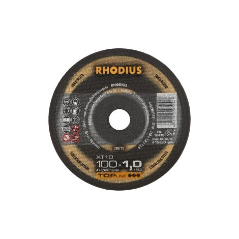 Rhodius EXTRA FIN XT10 Trennscheibe 105 mm 1,0 mm