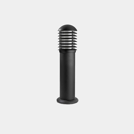 LedsC4 Balizas - Stehlampe LED 15W. Durchmesser 17cm. Gehäuse aus Aluminium. Außenbereich IP66. Farbe Grau