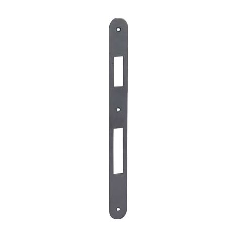 CONTROPIASTRA X SERRATURA PATENT 040T BONAITI - F.MM 22 B.TONDO CROMO OPACO- 5 pezzi