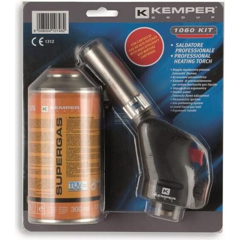 Lötlampe mit Patrone KEMPER GROUP 1060KIT (1/2)