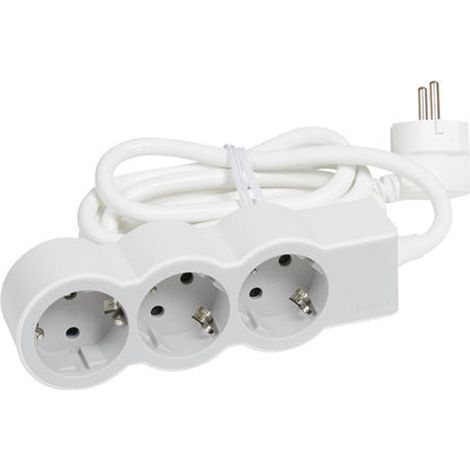 Base multiple elec estand. revolution legrand bl/ne 3x2p+t 1 (1/4)