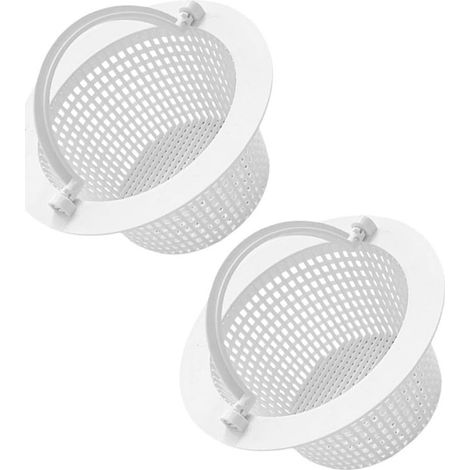Ouylaf – Panier de skimmer de piscine 16cm – Compatible écumeurs standards – Débit optimal avec trous de 2-3mm – Poignée pour retrait facile (1/5)