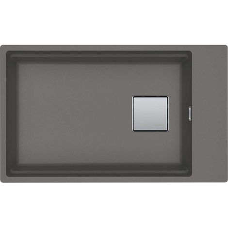 Franke Kubus 2 Pro - Fregadero fragranite KNG PRO 110-62, piedra gris 125.0747.715 (1/5)