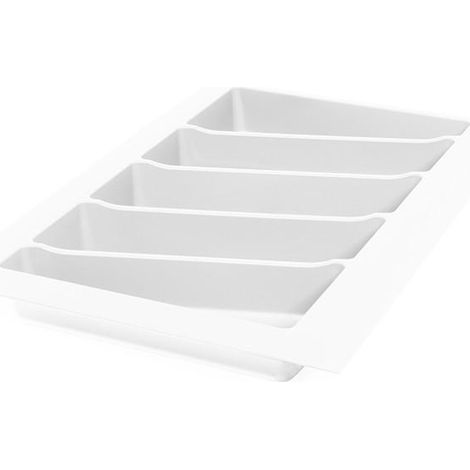 cubertero modelo auro para cajón módulo 300 - 1000 acabado antracita/blanco modulo modulo 400 acabado blanco