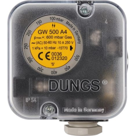 Druckwächter GW 500 A4 100-500 mbar - 691357 von Weishaupt