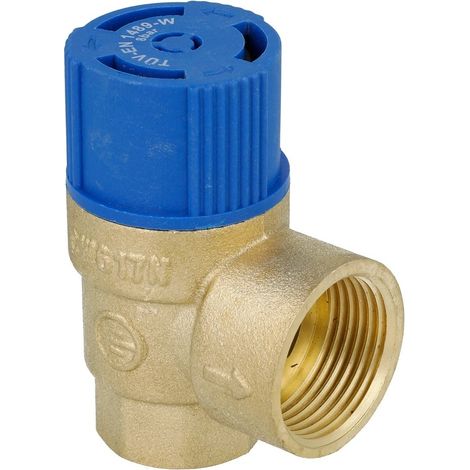 Vanne de sécurité pour eau potable 1/2’’ 8 bar