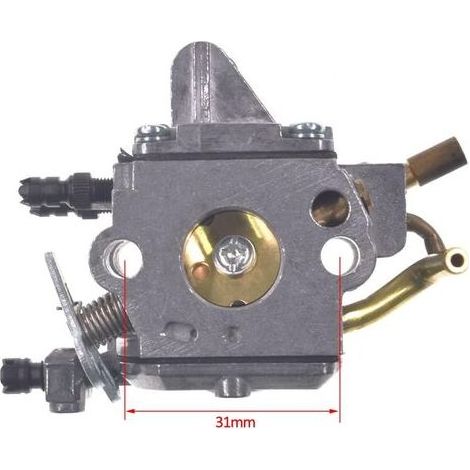 - Vergaser - Kraftstofffilter - Für Stihl MS192, MS192T, MS192TC Kettensägen Ersatzteil Zama C1Q-S258 mit Zündkerze und Dichtungen Schwarz Standardgröße (1/5)