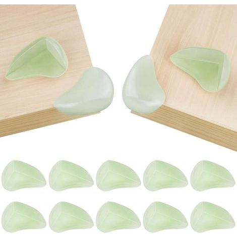 Protege Coin de Table Lumineux ,10PCS Protection Coin de Table Bébé,Protections Coins pour Enfants Non Toxique sans Odeur Durable,Protège Le Bébé des Angles Vifs de la Table(10pcs) (1/5)