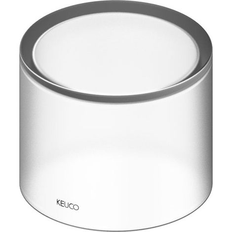 KEUCO Edition 11 Echtkristall-Stülpglas für Lotionspender Weiß 19952000013