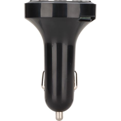 Transmetteur FM Bluetooth 5.0 pour Voiture avec Double USB, Écran LED et Prise Allume-Cigare - Compatible MP3 et Smartphones (1/5)