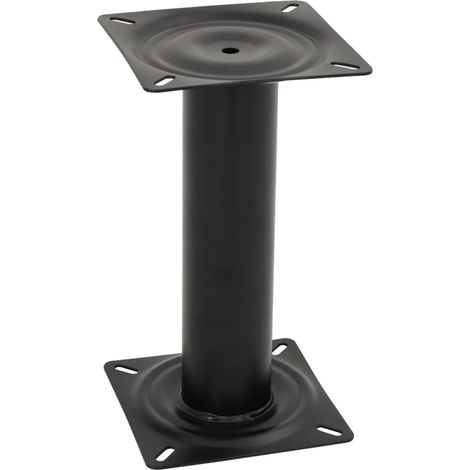 Stuhlfuß für Bootssitz Schwarz 33 cm Stahl (1/5)