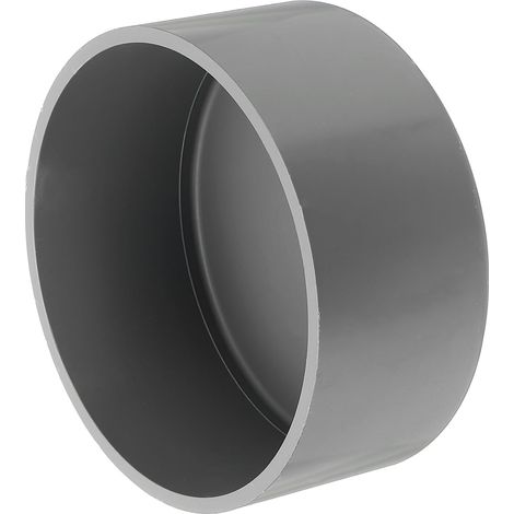 Bouchons D'Extrémité Pour Tuyaux En PVC Adaptateur De Raccord Gris (1/5)
