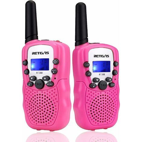 Talkie-walkie Retevis RT388 pour enfants, rechargeable, longue portée, cadeau idéal pour les 3-12 ans, camping, observation en extérieur.-AquaForge (1/5)