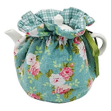 Tea Cozy for Teapot ,Keep Warm and Decorative Pots CozyVintage Floral Insulated Cosy Kitchen party AccessoriesTea Kettle (1/5)
