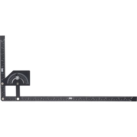 Universeller Winkelmesser, 0-180 Grad, digitales Winkelmessgerät aus Aluminiumlegierung für Innen- und Außenecken
