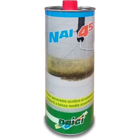 Naici NAI 45 primer fondo ancorante in base solvente riconsolidante 1 LT