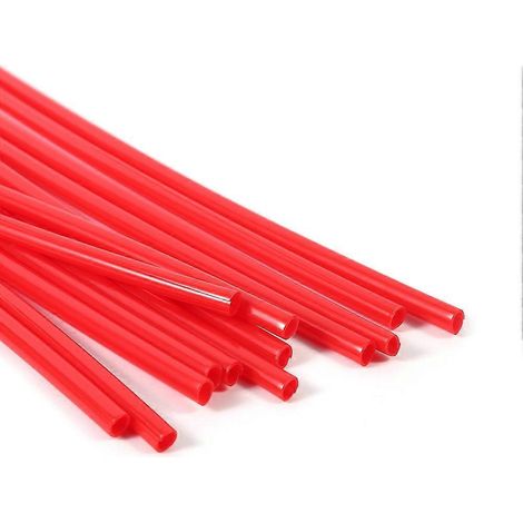 72-teiliges Universal-Motocross-Felgen-Speichenschutz-Set für Offroad-Motorräder, Rot