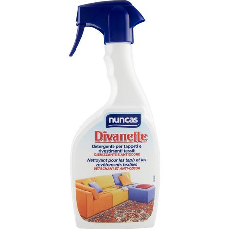 nuncas Divanette Detergente per Tappeti e Rivestimenti Tessili - 500ml (1/5)
