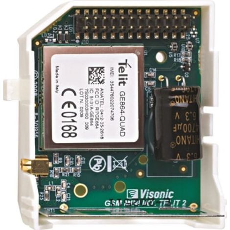 Module GSM/GPRS 350 PG2 pour alarme PowerMaster – Gestion à distance via application – Compatible avec centrale PowerMaster 10 – Envoi d'alertes SMS – Visonic
