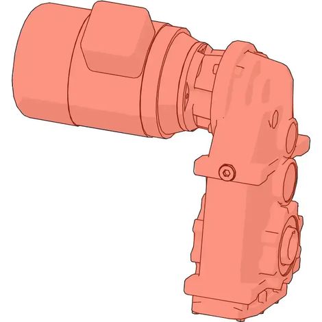 ETA Austragungsgetriebemotor 1,1kW 1,1kW/920UpM/i=46/3x230/400V - 52109-01