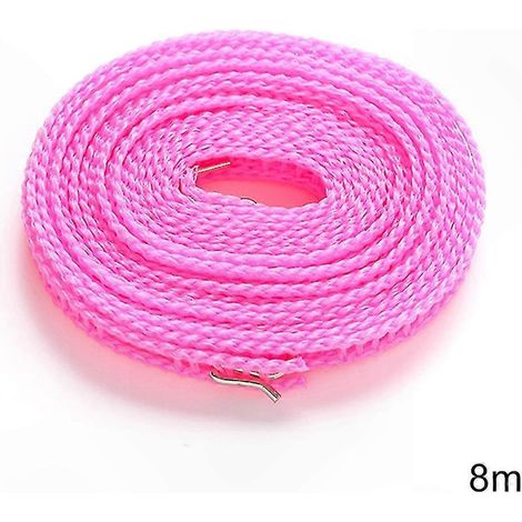 Corde à linge portable antidérapante et résistante au vent pour usage domestique (1/5)