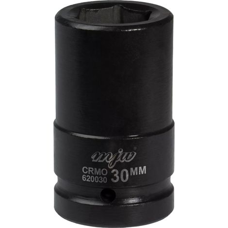 Bussola a impatto MJW da 1" (2,5 cm) con 6 punte, 30 mm (1/2)