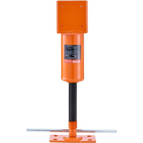 Poteau de cric réglable 10x10 cm, hauteur 33,5-47,5 cm, charge max 11225 kg, idéal pour niveaux de maisons et sous-sols. (1/5)