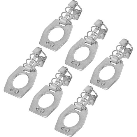 Serrure à came pour chauffe-eau RV, 6 pièces, loquet de porte antirouille en acier inoxydable pour couvercles de réservoir de gaz (1/5)