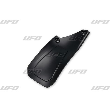 Protector de amortiguador trasero UFO para KTM SX/SXF '16-'19, color negro.