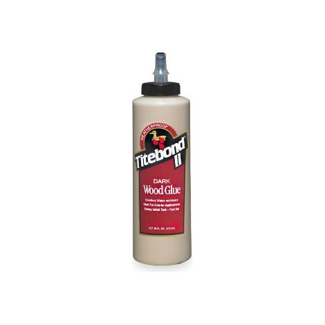 Colle à bois Titebond II Dark Wood Glue 473 ml