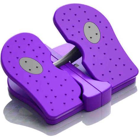Appareil de fitness à domicile Stepper Mini Petit appareil d'exercice avec pédale et barre colorée pour le bureau (1/5)
