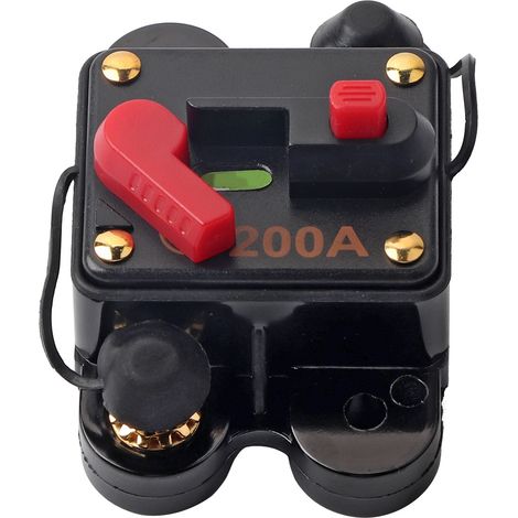 Disjoncteur 200A pour système audio voiture, bateau et camion (1/5)