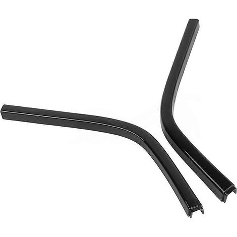 1 par de embellecedores superiores negros para carenado, compatibles con Honda Gold Wing GL1500 GL1500A L1500SE 1988-2000. Embellecedor del borde del carenado de la motocicleta. (1/5)