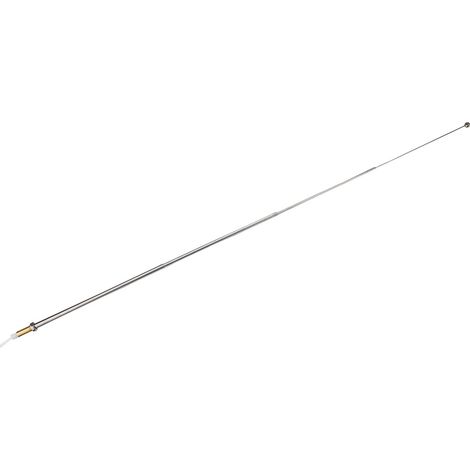Teleskop-Radioantenne (FM/AM) als Ersatz für Mercedes-Benz Jaguar W124 W126, Autozubehör, Antennenmast, kompatibel mit Limousinen, schwarz (1/5)