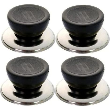 HOXILEELEOPoigne Universale - HAOPYOU - Cover-Cucina - Anti-burn - in Plastica e Acciaio Inox 4 pezzi (1/5)