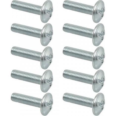 Schraube Motorabdeckung M5 Steigung 0.8 10er-Pack für Mofa (1/3)