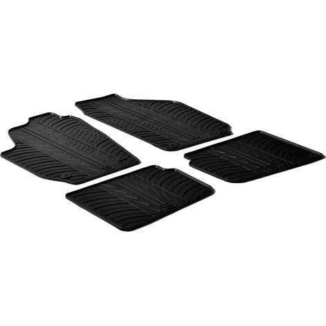 Set tappeti su misura in gomma - compatibile per  Skoda Roomster (09/0610/15)