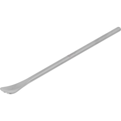 Cuillères à café et à thé en acier inoxydable 304 brossé, manche long argenté pour bar, bureau ou salon (1/5)