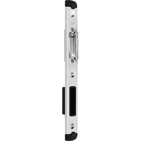 Gâche pour crémone U 25mm gauche argent – Pour fenêtres en aluminium et PVC – RFP55790LX – Fuhr (1/3)