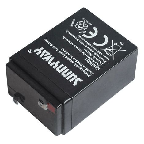 ACCUMULATEUR BAT1 6 V 4.5 AH POUR PETIT ELECTROMENAGER MOULINEX - RS-AC3172