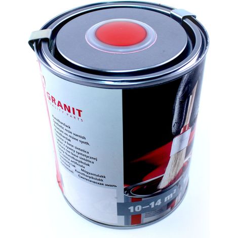 Peinture route rouge RAL 3020 NOPOLUX WILCKENS GRANIT Bidon de 2,5 l
