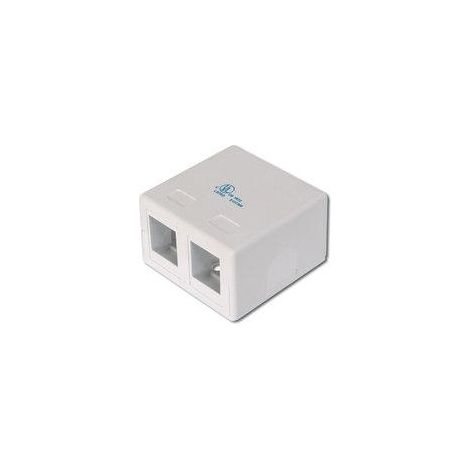 Digitus Scatola per moduli Keystone bianca compatta in ABS