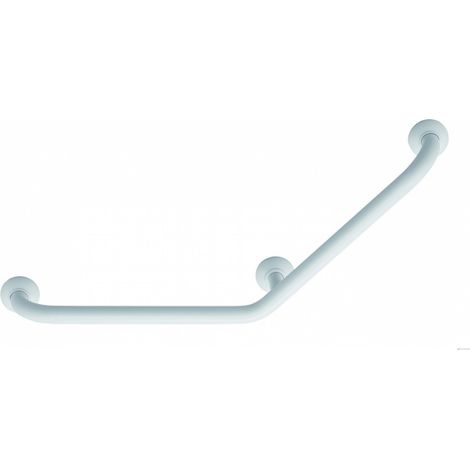 Barre d'appui coudée 135° Ø 30 mm aluminium époxy-49270 - Pellet (1/6)