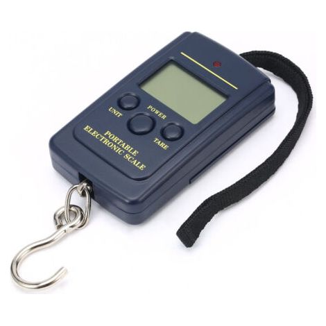 Balance électronique De Précision Multifonctionnelle 40Kg, Balance Numérique à Suspendre, Balance De Pesée De Bagages, Balance De Pesée LCD Portable