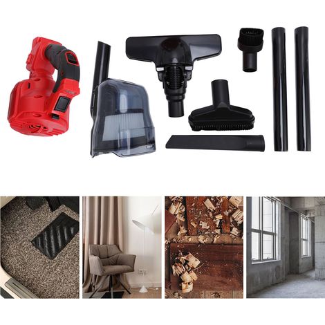 Aspirateurs sans fil pour batteries Milwaukee M18 18V aspirateurs à main pour la maison, la voiture, les parquets et les tapis aspirateurs d’atelier portables avec filtres HEPA lavables. (1/5)